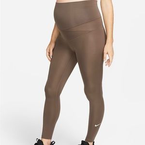 Nike Maternity Legging Brown Size Small